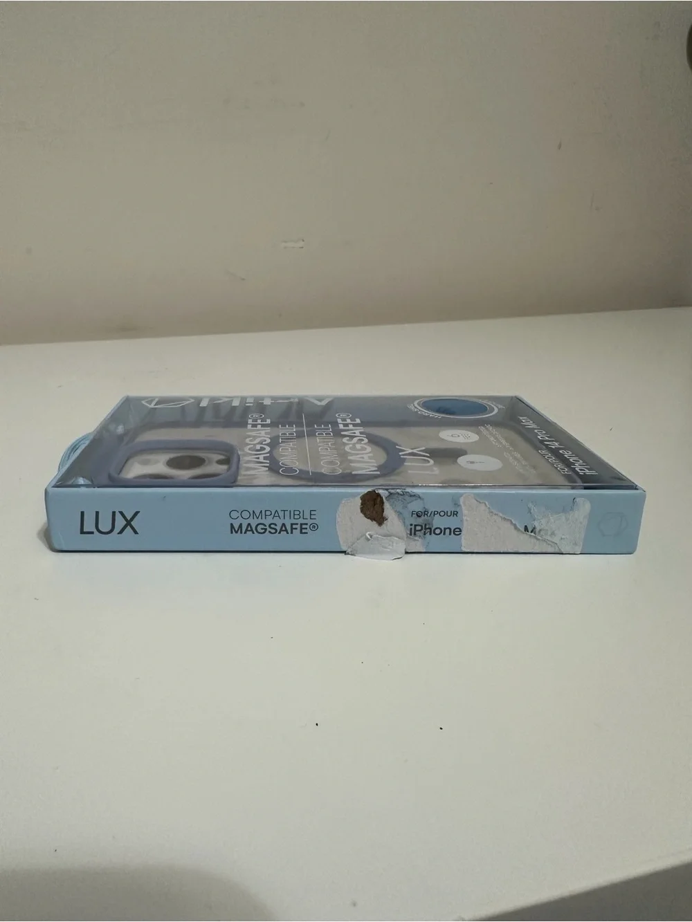 Artikl LUX MagSafe Compatible Case for Apple iPhone 14 Pro Max Clear Blue Hard